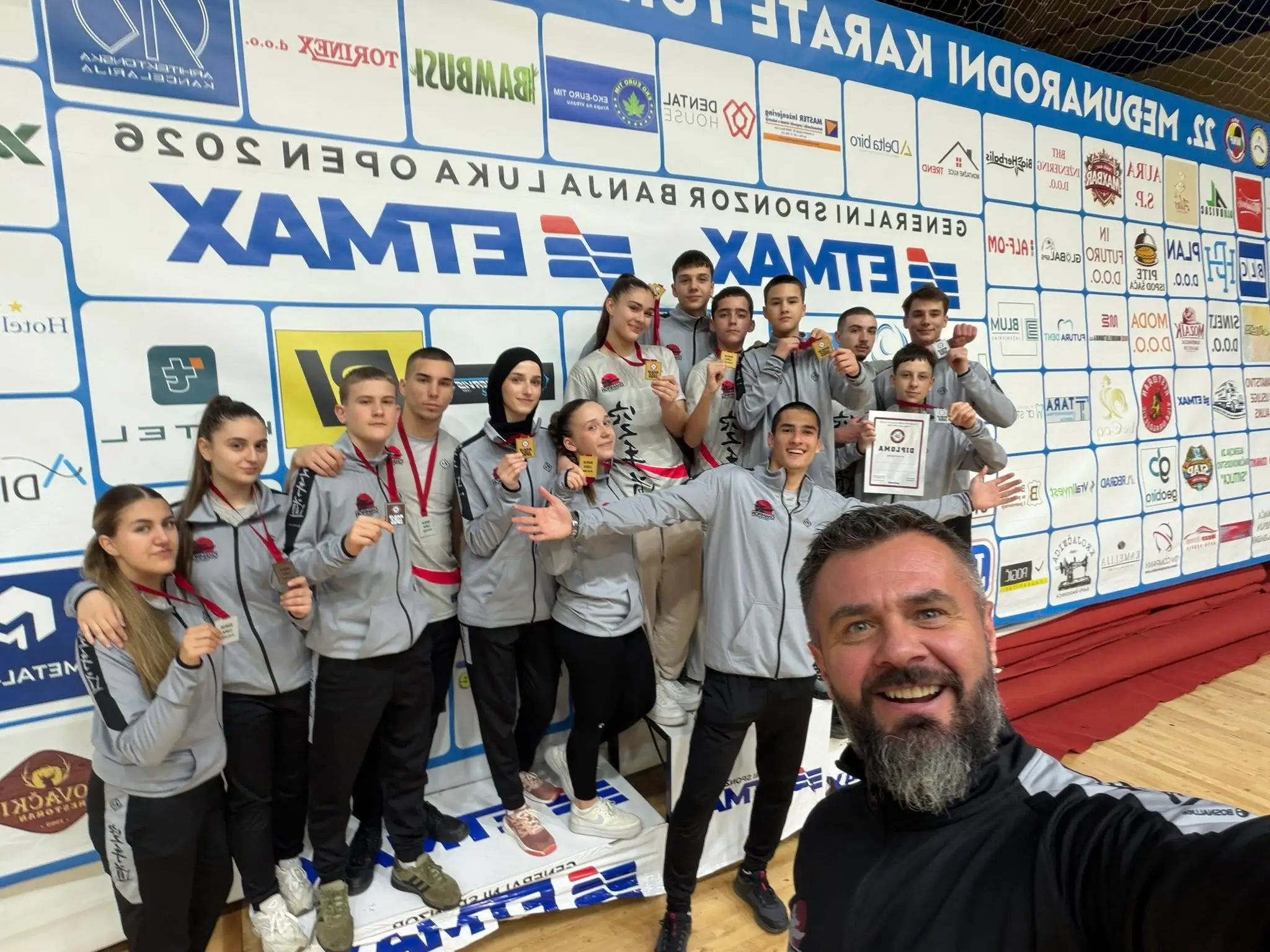 Tim KK Champion na Banja Luka Open